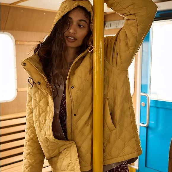 NWT Madewell Madewell Airpuff Quilted Packable Puffer Jacket XXS - runs big. - Picture 4 of 6